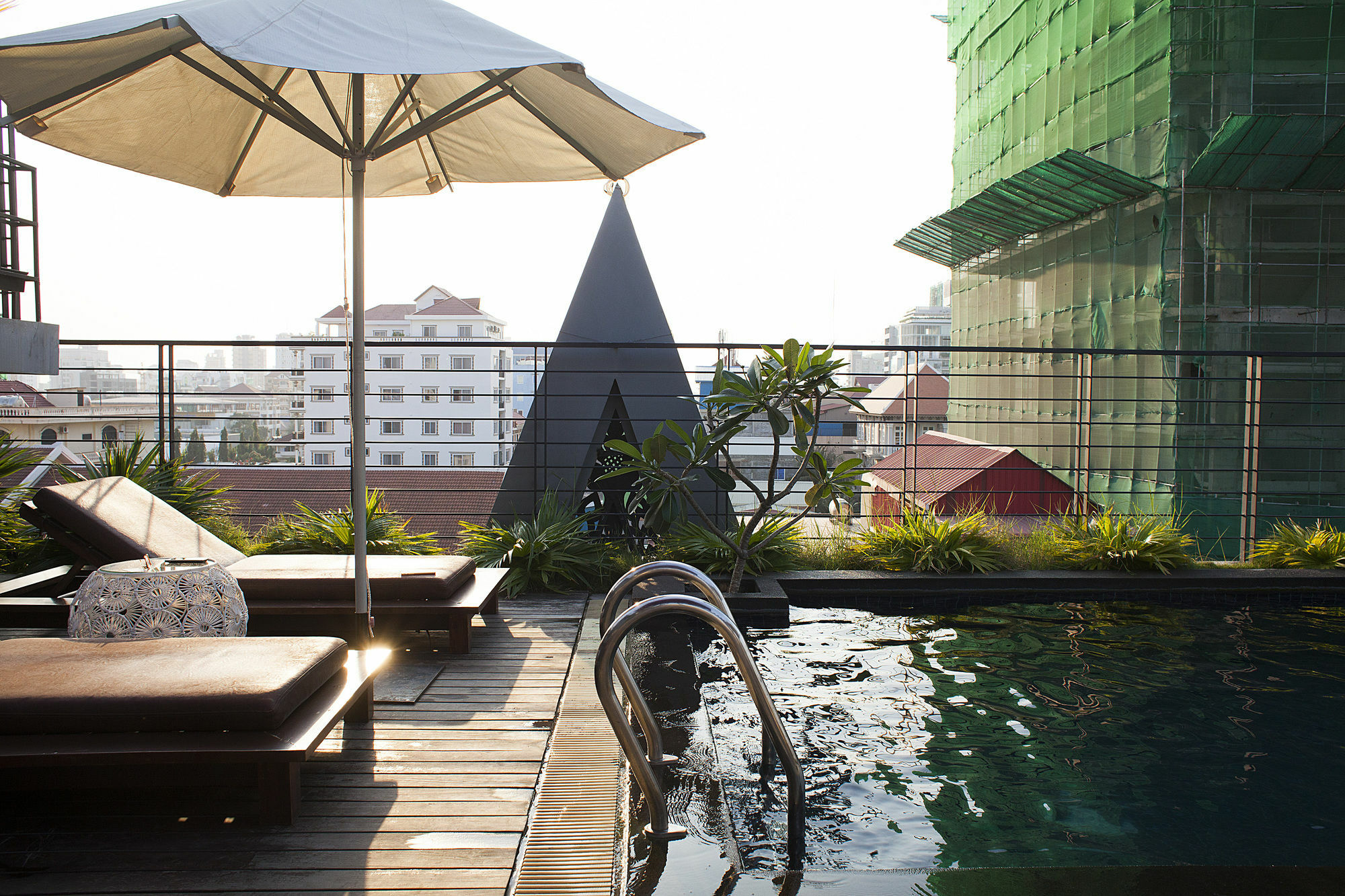 The Palm Boutique Hotel & Residence Phnom Penh Luaran gambar