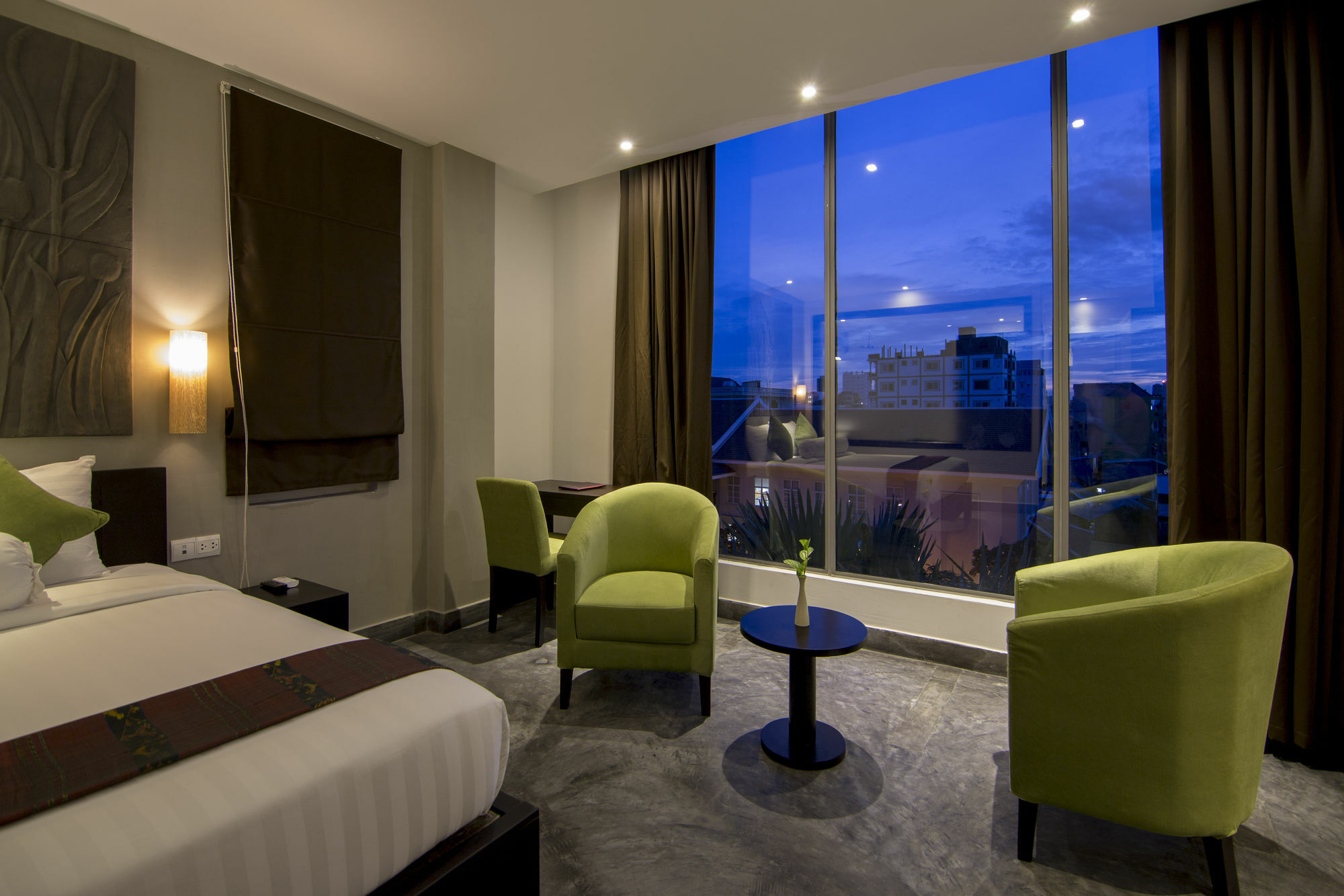The Palm Boutique Hotel & Residence Phnom Penh Luaran gambar